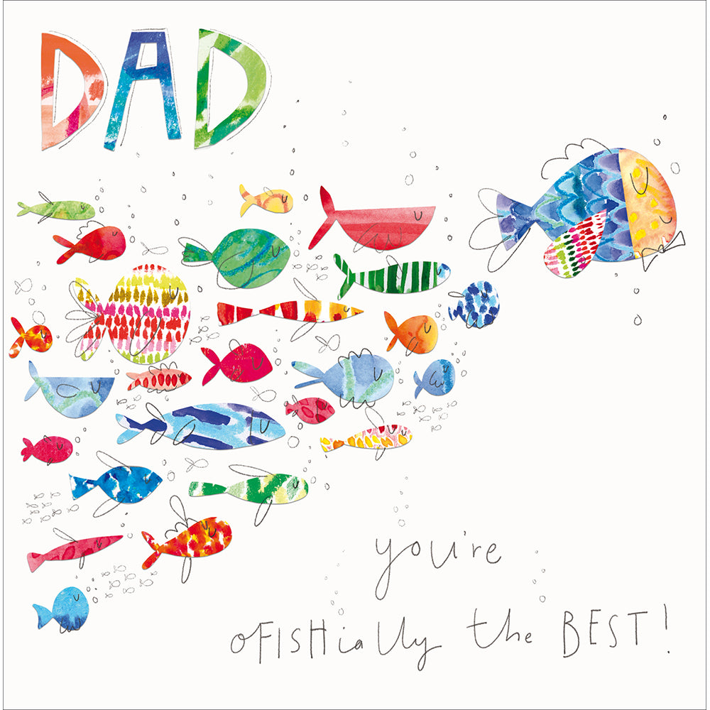 Offishally The Best Dad Father's Day Card By Penny Black