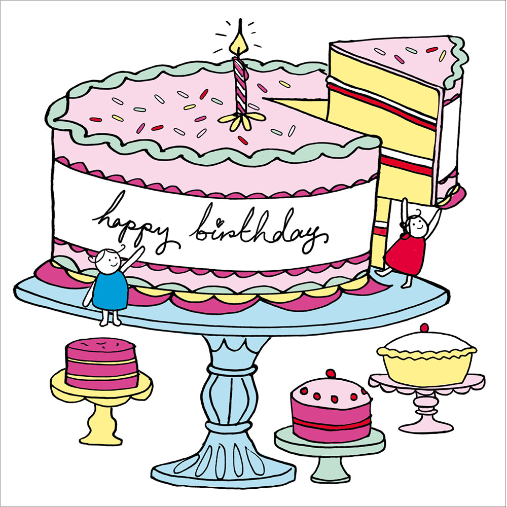 Cake Stand Little Helpers Birthday Card from Penny Black