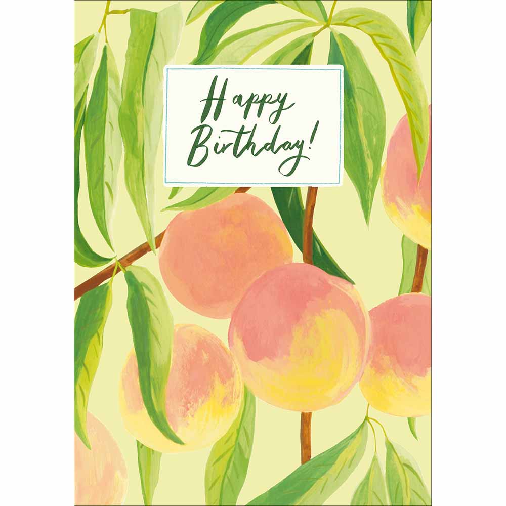 Peachy Perfect Birthday Card from Penny Black