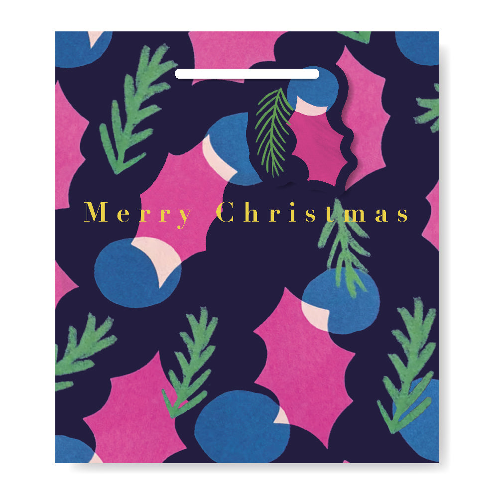Miscellany Press Christmas Medium Gift Bag By Penny Black