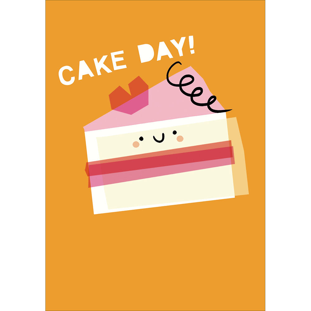 Have A Cake Day Pink Background Birthday Card from Penny Black