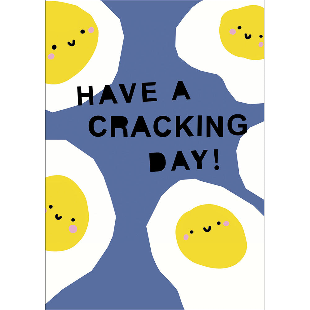 Happy Eggs Have A Cracking Day Birthday Card from Penny Black