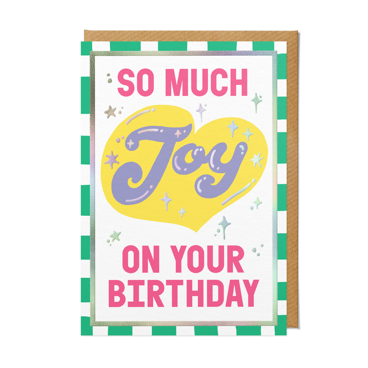 So Much Joy on Your Birthday Card by penny black