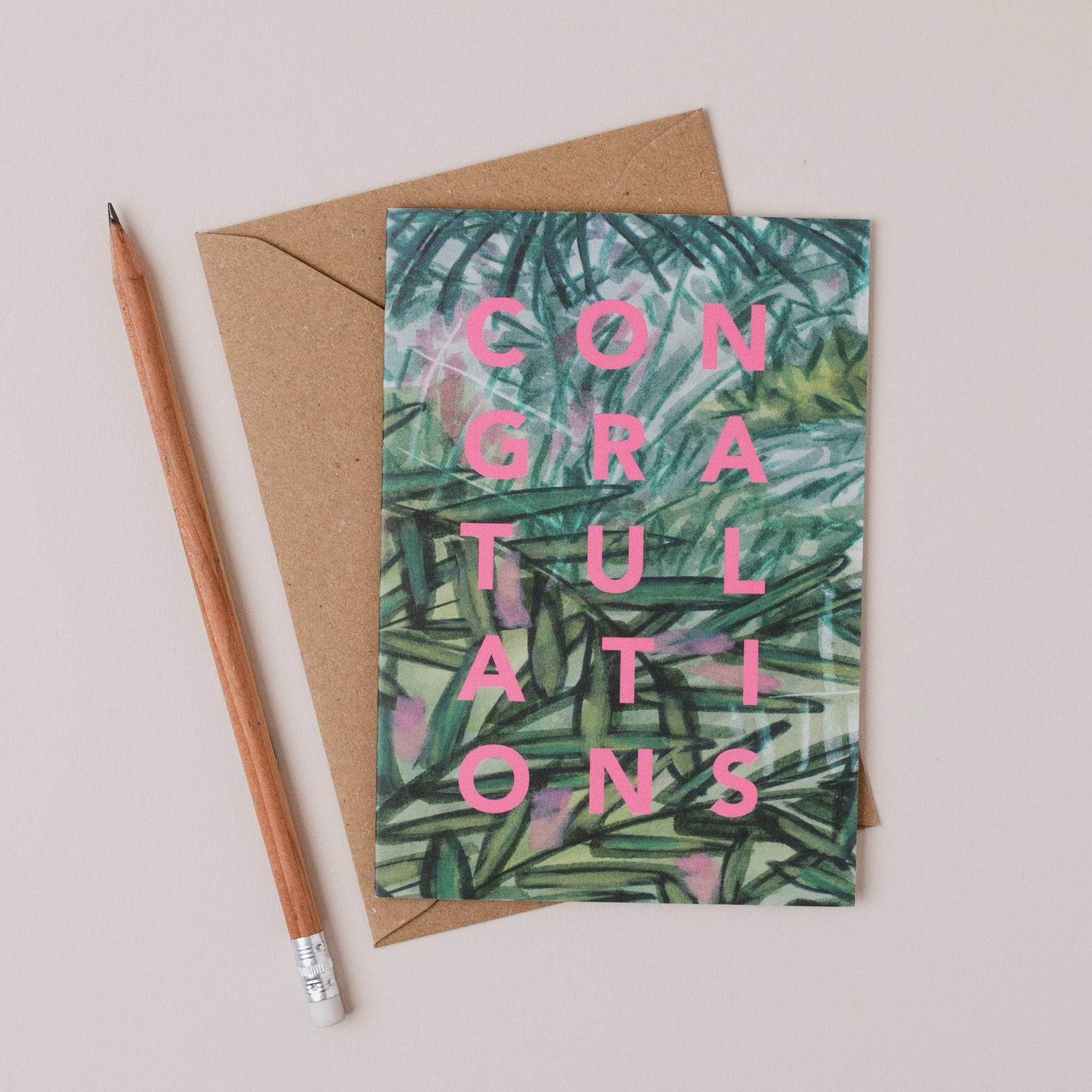 Congratulations Botanical Celebration Card by joy jen studio at penny black