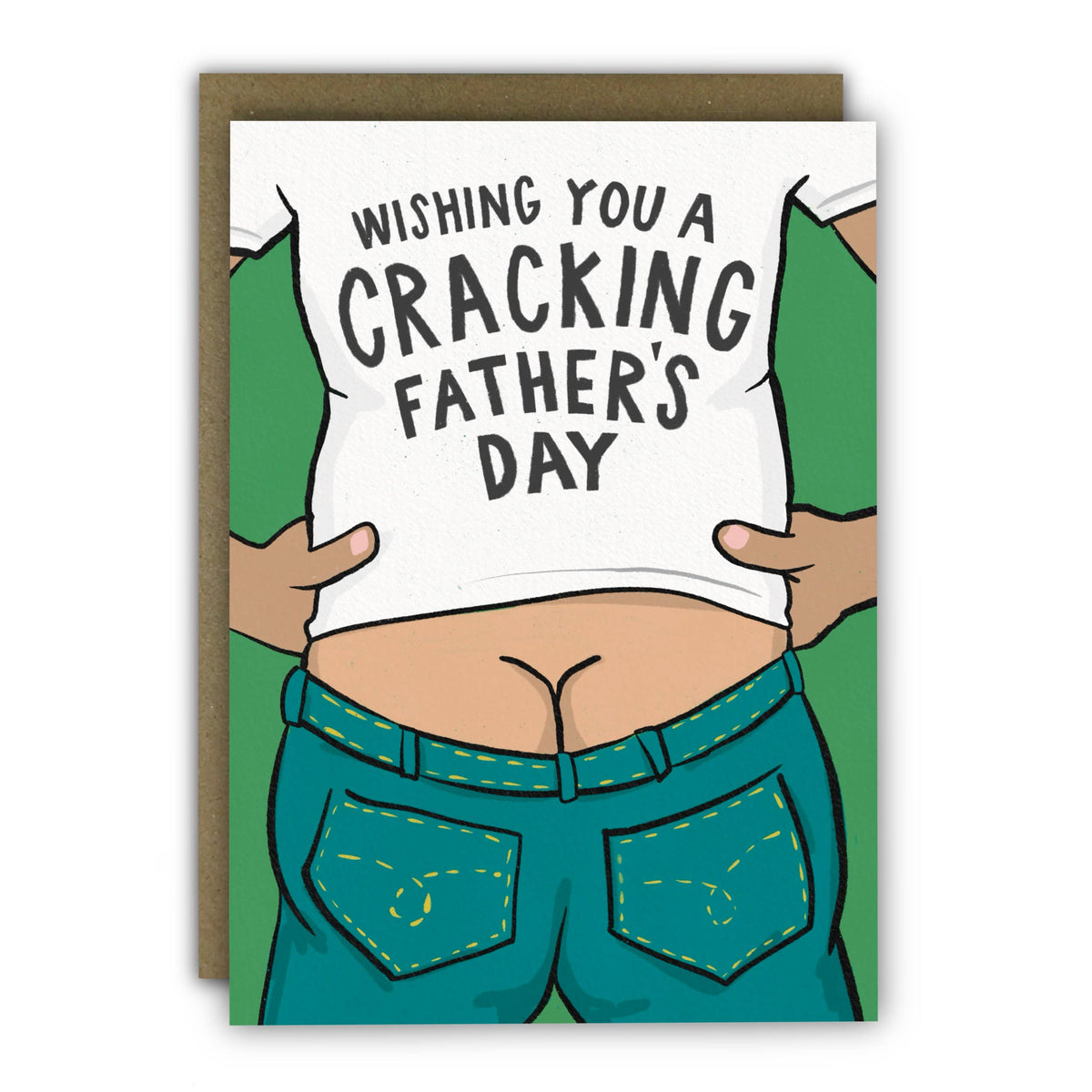 Cracking Father’s Day Bare Bum Card by penny black