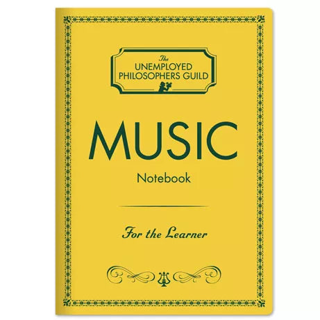 For The Learner Music Themed Pocket Notebook By Penny Black
