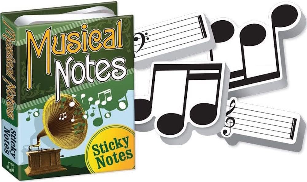 Musical Sticky Notes Booklet By Penny Black