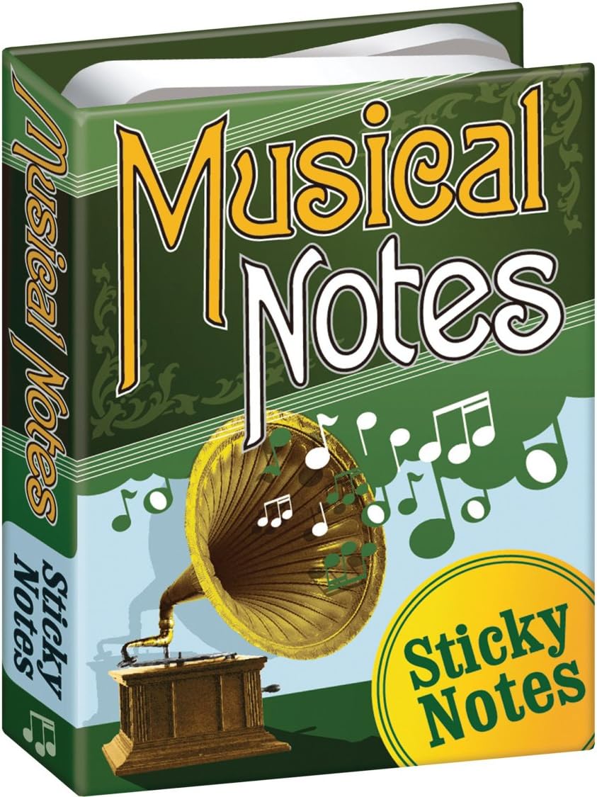 Musical Sticky Notes Booklet By Penny Black