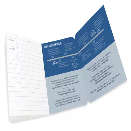Star Trek Captain&#39;s Log Pocket Notebook By Penny Black