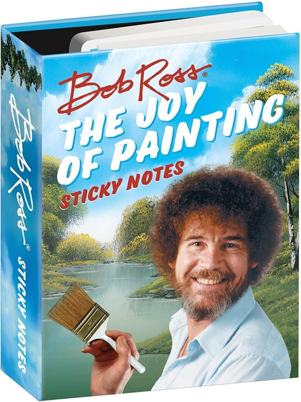 Bob Ross Sticky Notes Booklet - Penny Black