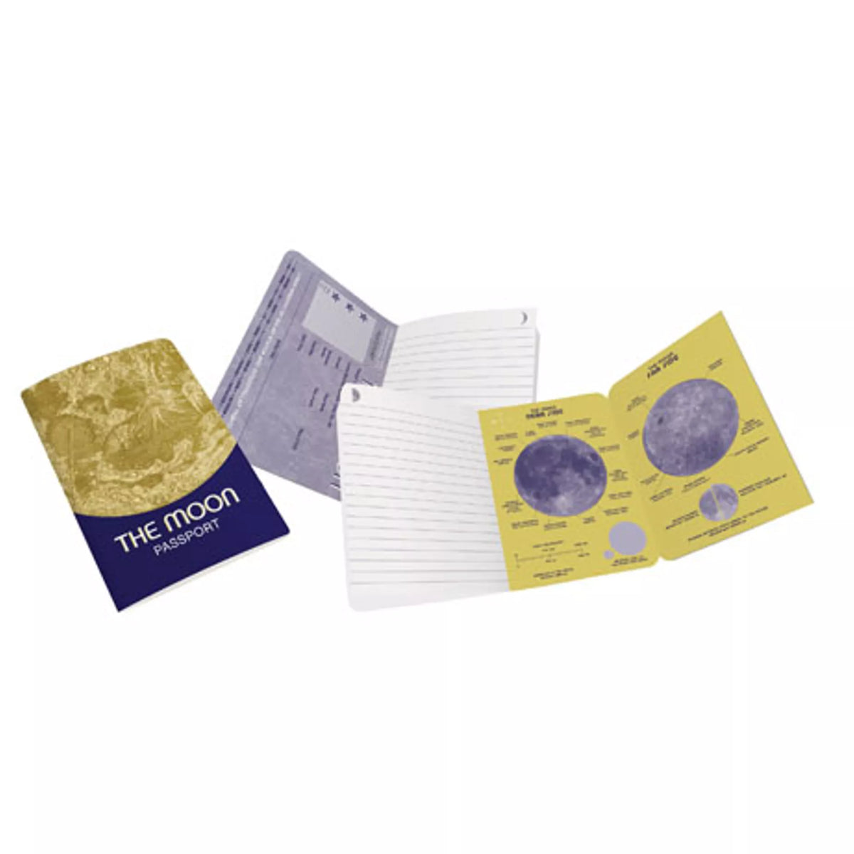 Moon Passport Pocket Notebook By Penny Black