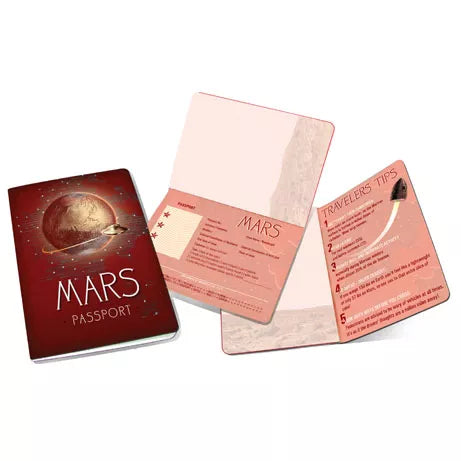 Mars Passport Pocket Notebook By Penny Black
