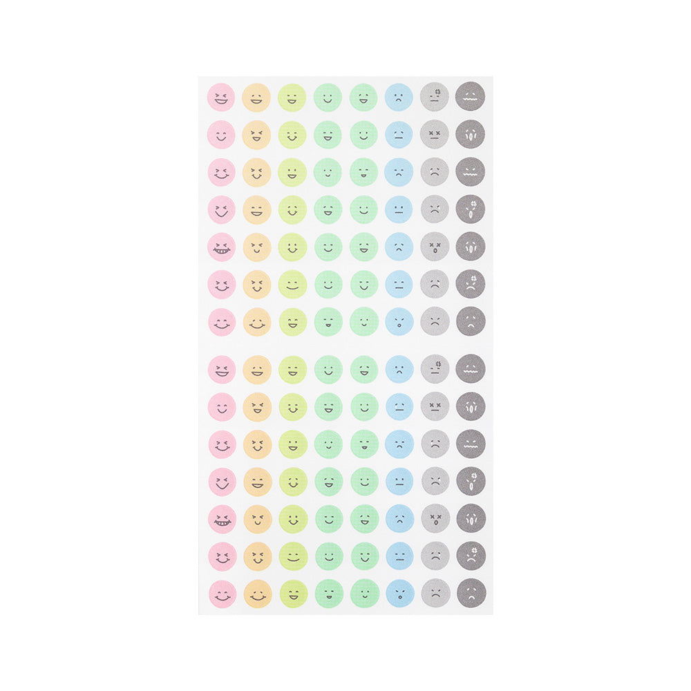 Midori Seal Collection 2388 Feelings Sticker Set - Faces By Penny Black