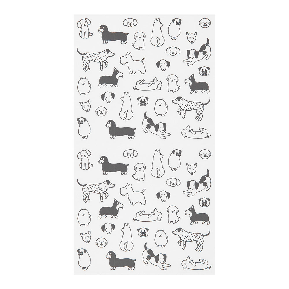 Midori 2592 Sticker Collection Set - Chat Dog By Penny Black