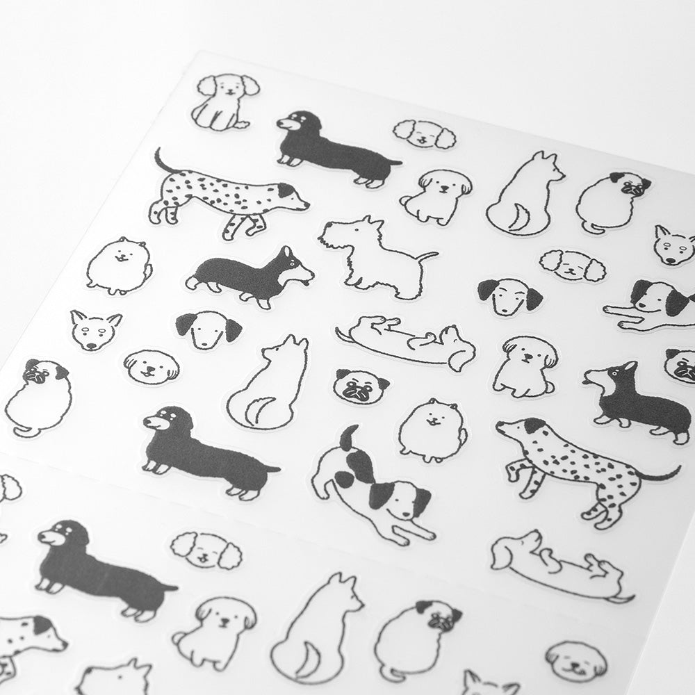Midori 2592 Sticker Collection Set - Chat Dog By Penny Black