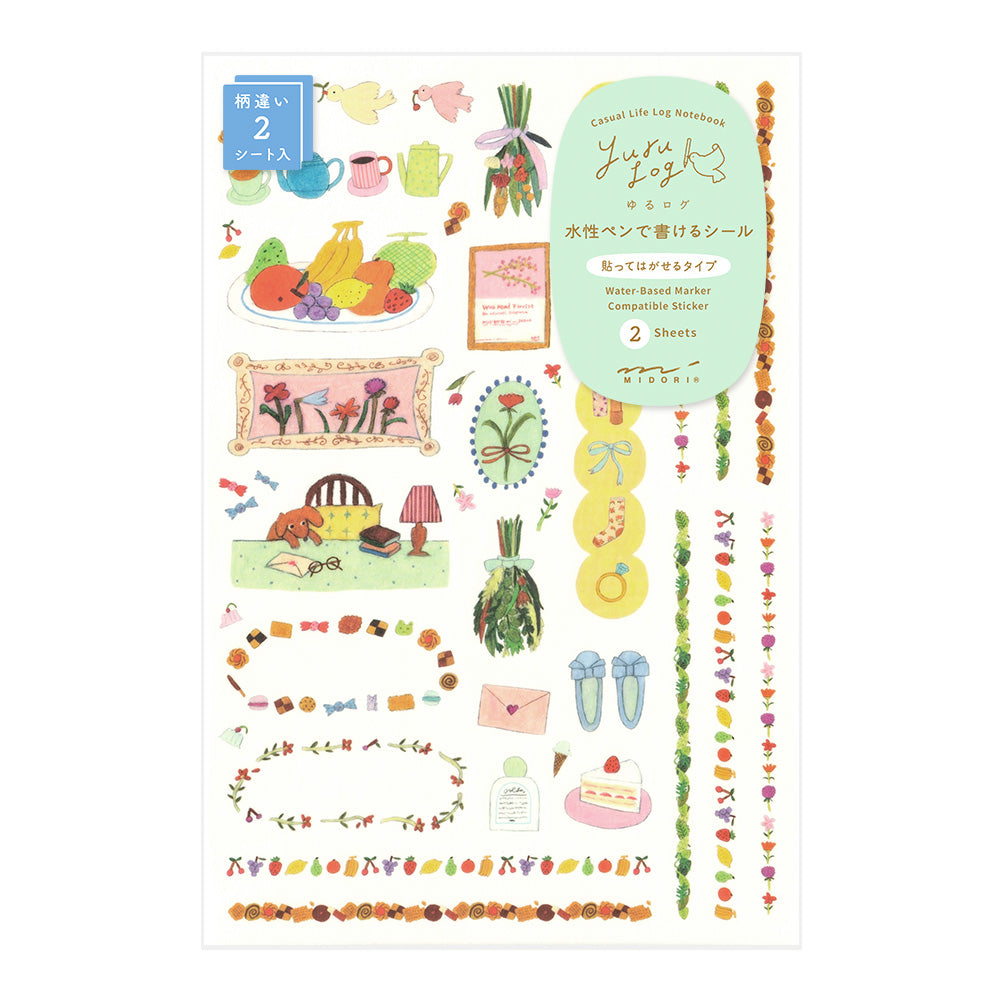 Yuru Log Decoration Stickers Set - My Life By Penny Black