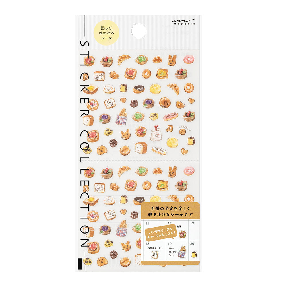 Midori 2681 Sticker Collection Set - Bread By Penny Black