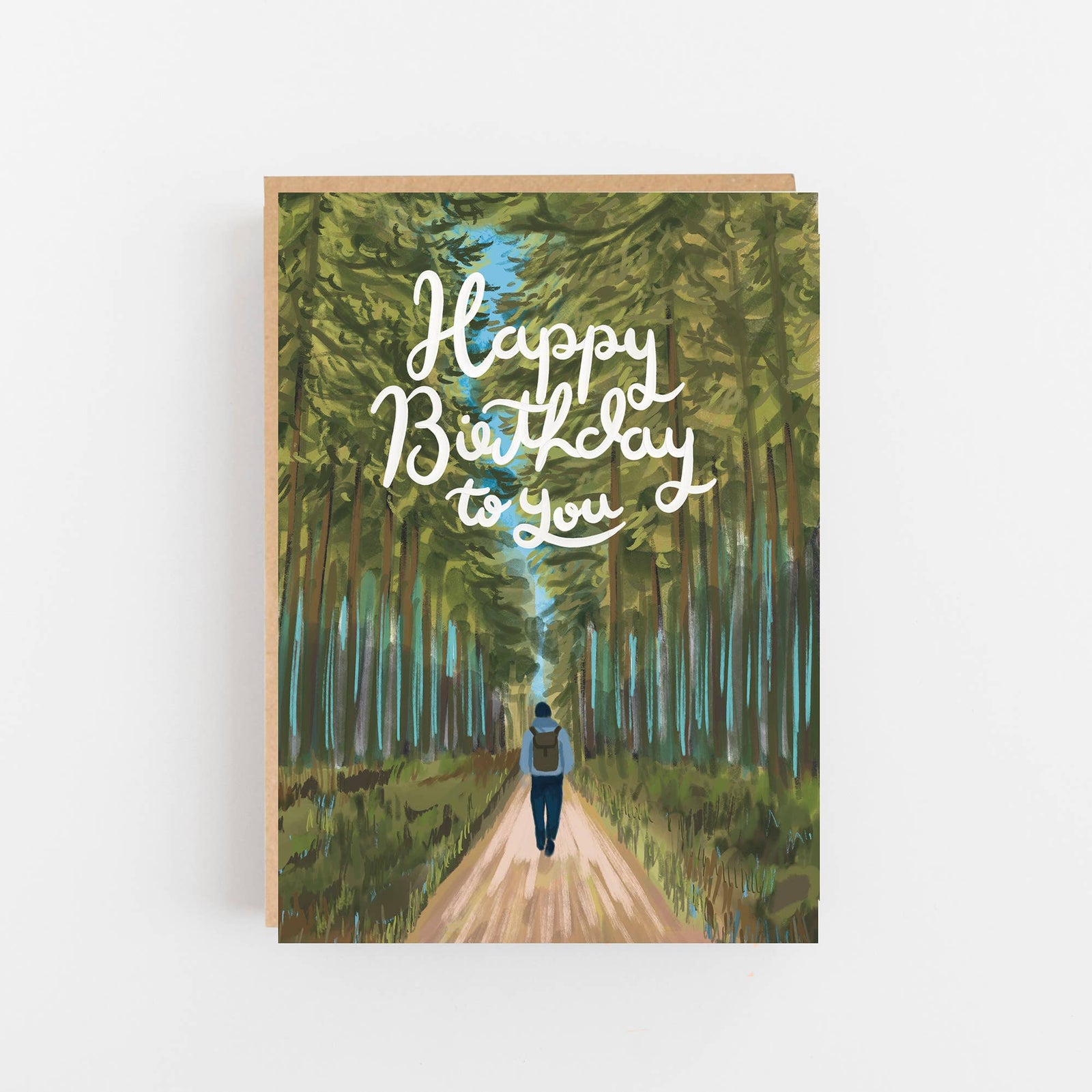 Forest Bathe Birthday Card by lomond paper co at penny black