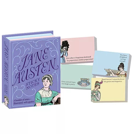 Jane Austen Sticky Notes Booklet By Penny Black