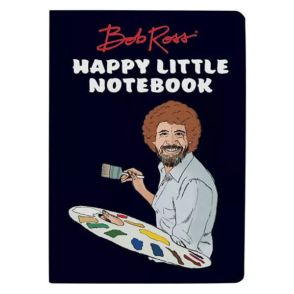 Bob Ross Happy Little Notebook By Penny Black