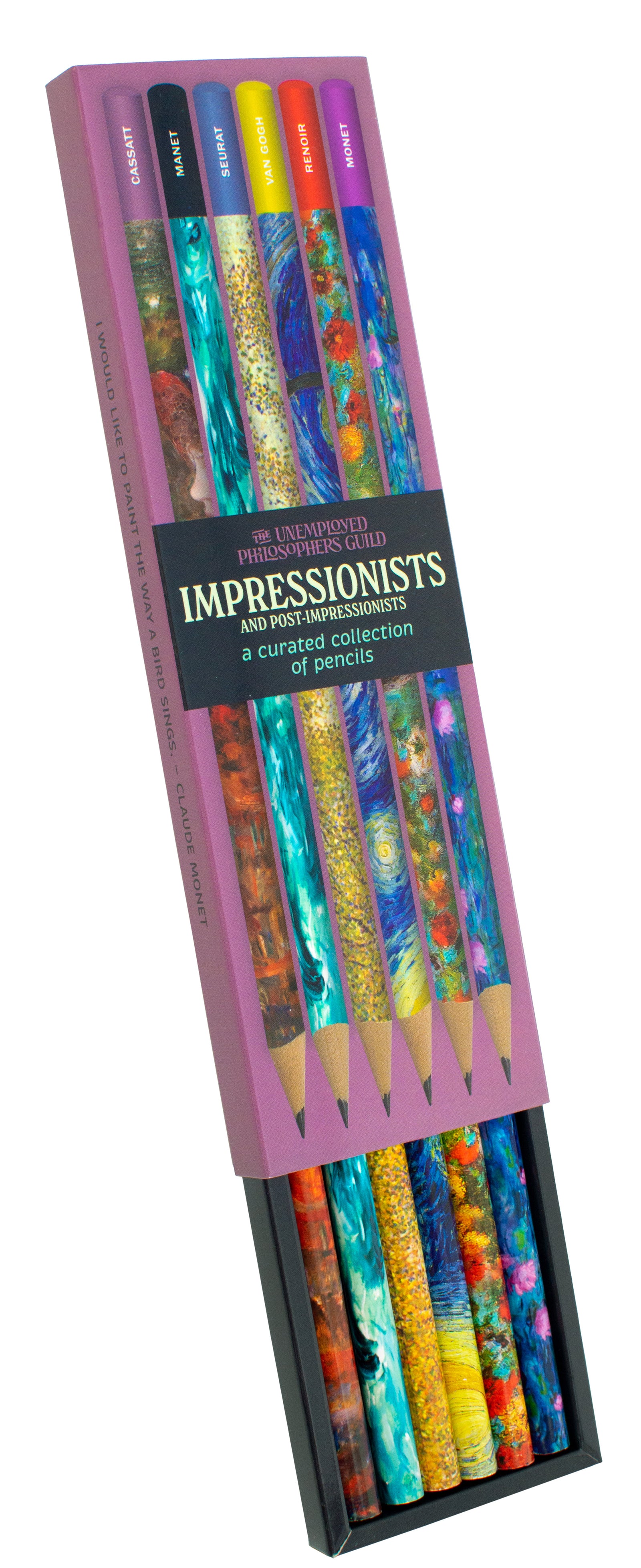 Impressionists Art Pencil Gift Set By Penny Black