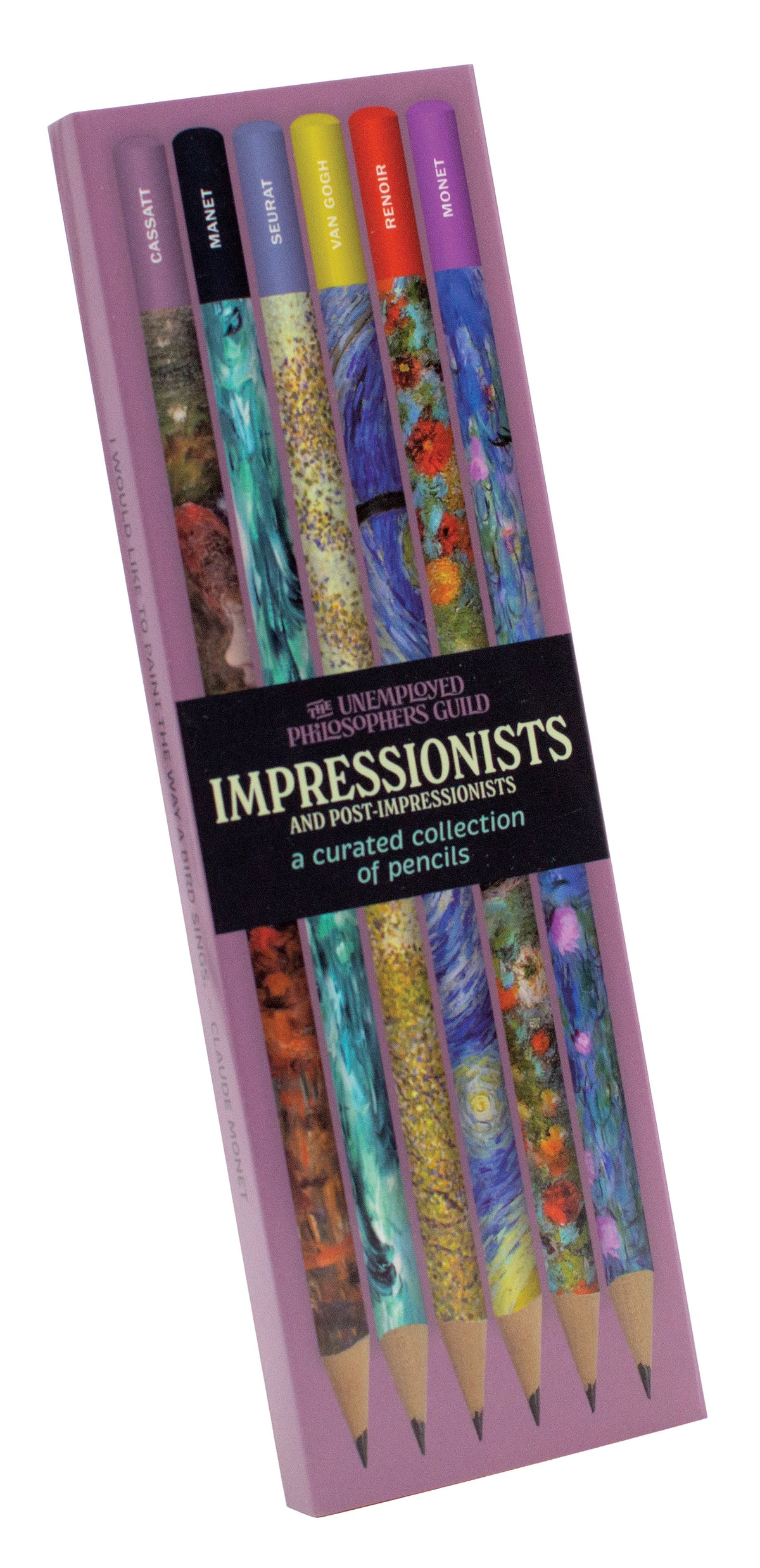 Impressionists Art Pencil Gift Set By Penny Black