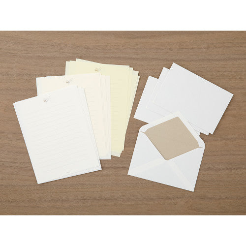 Midori Letter Set 914 - Giving Color Of White By Penny Black