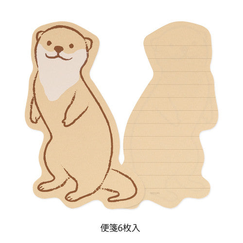 Midori Letter Set 927 - Die Cut Otter By Penny Black