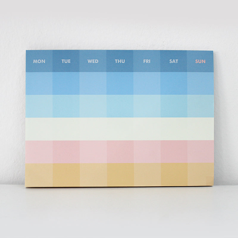 Paperways Palette Monthly Deskpad A Bigger Splash By Penny Black