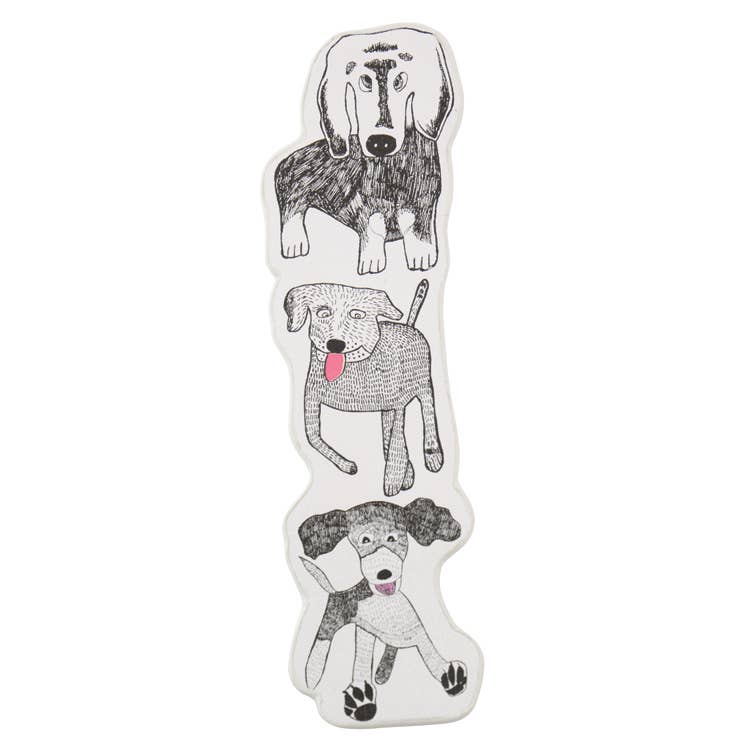 Arthouse Unlimited Dogalicious Recycled Bookmark By Penny Black