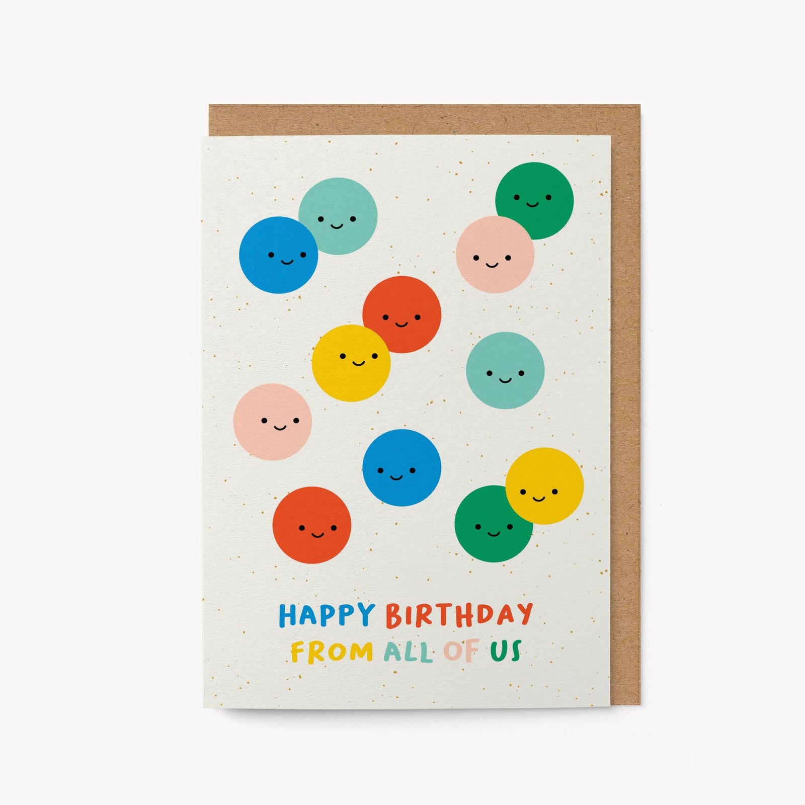 From All of Us Happy Confetti Birthday Card by graphic factory at penny black