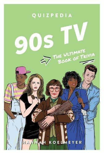 90s TV Quizpedia Book by penny black
