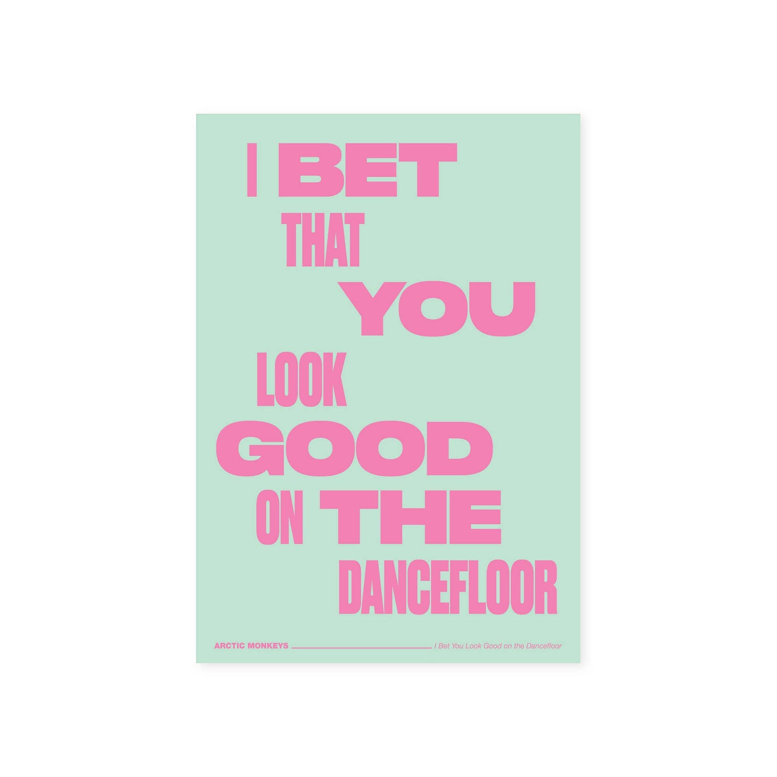 Good on the Dancefloor by HollieGraphik Music Postcard by penny black