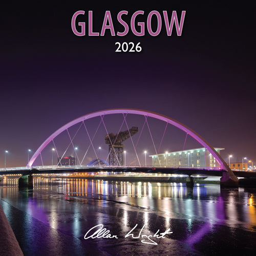 Allan Wright Glasgow 2026 Calendar By Penny Black