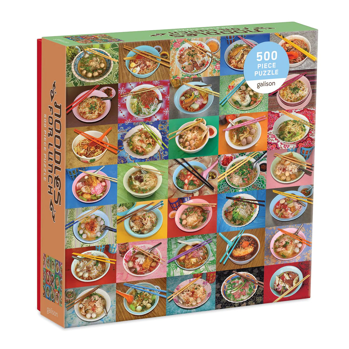 Noodles for Lunch Jigsaw Puzzle 500pcs by penny blackk