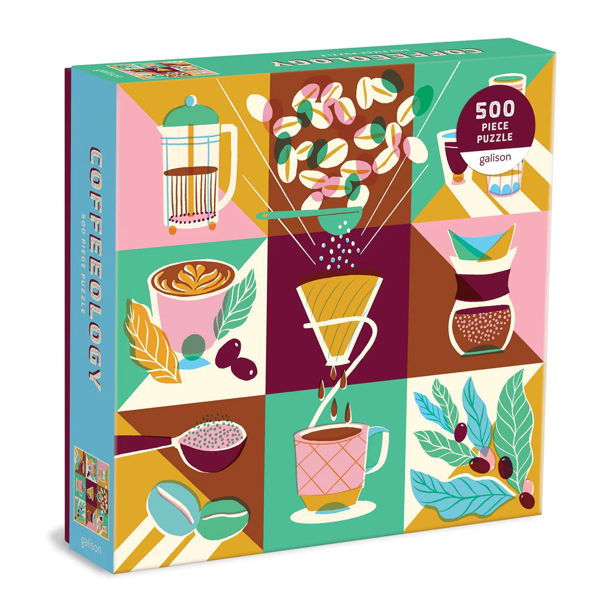 Coffeeology Jigsaw Puzzle 500pcs by penny black