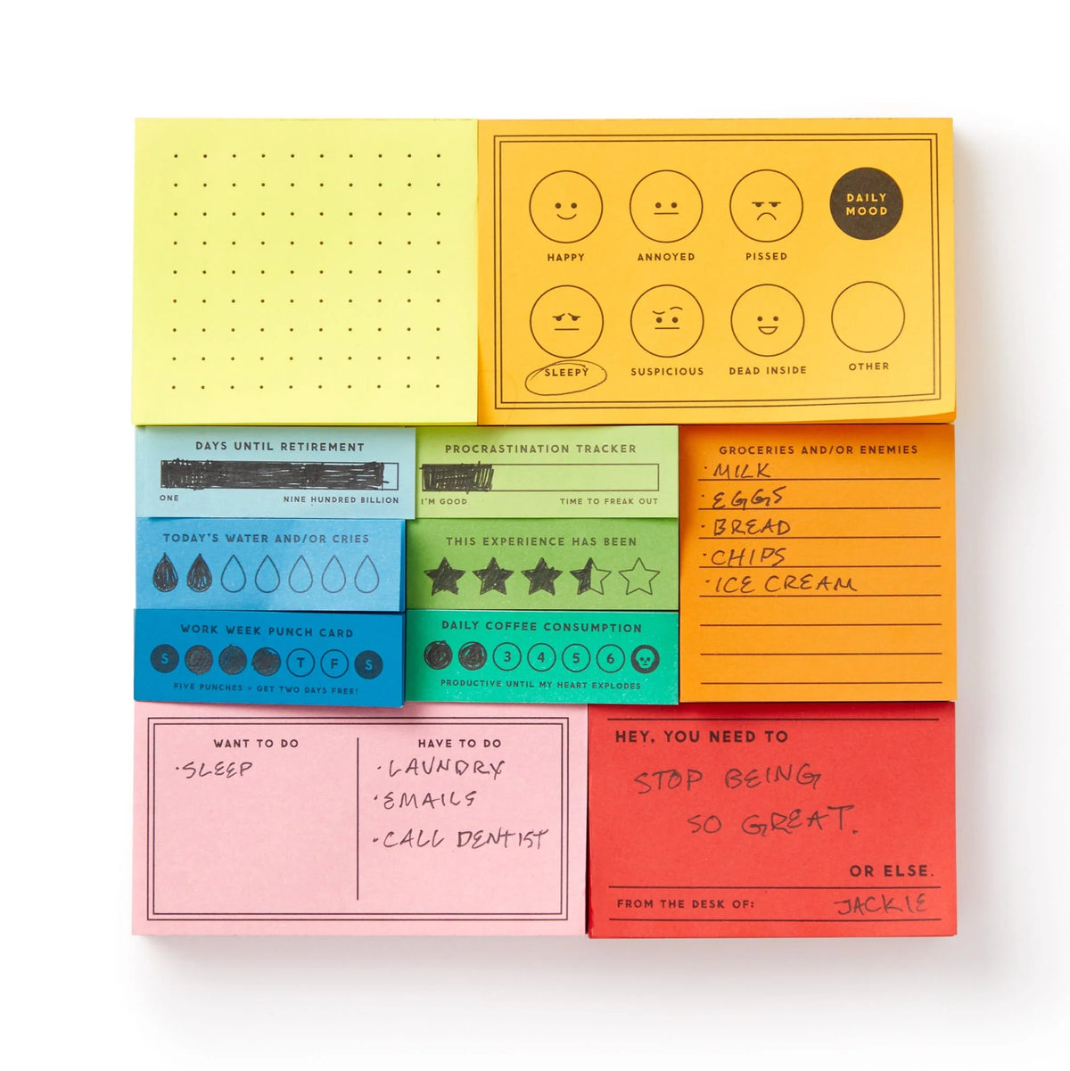 I&#39;ve Got A Few Notes Tear-off Notepad Set