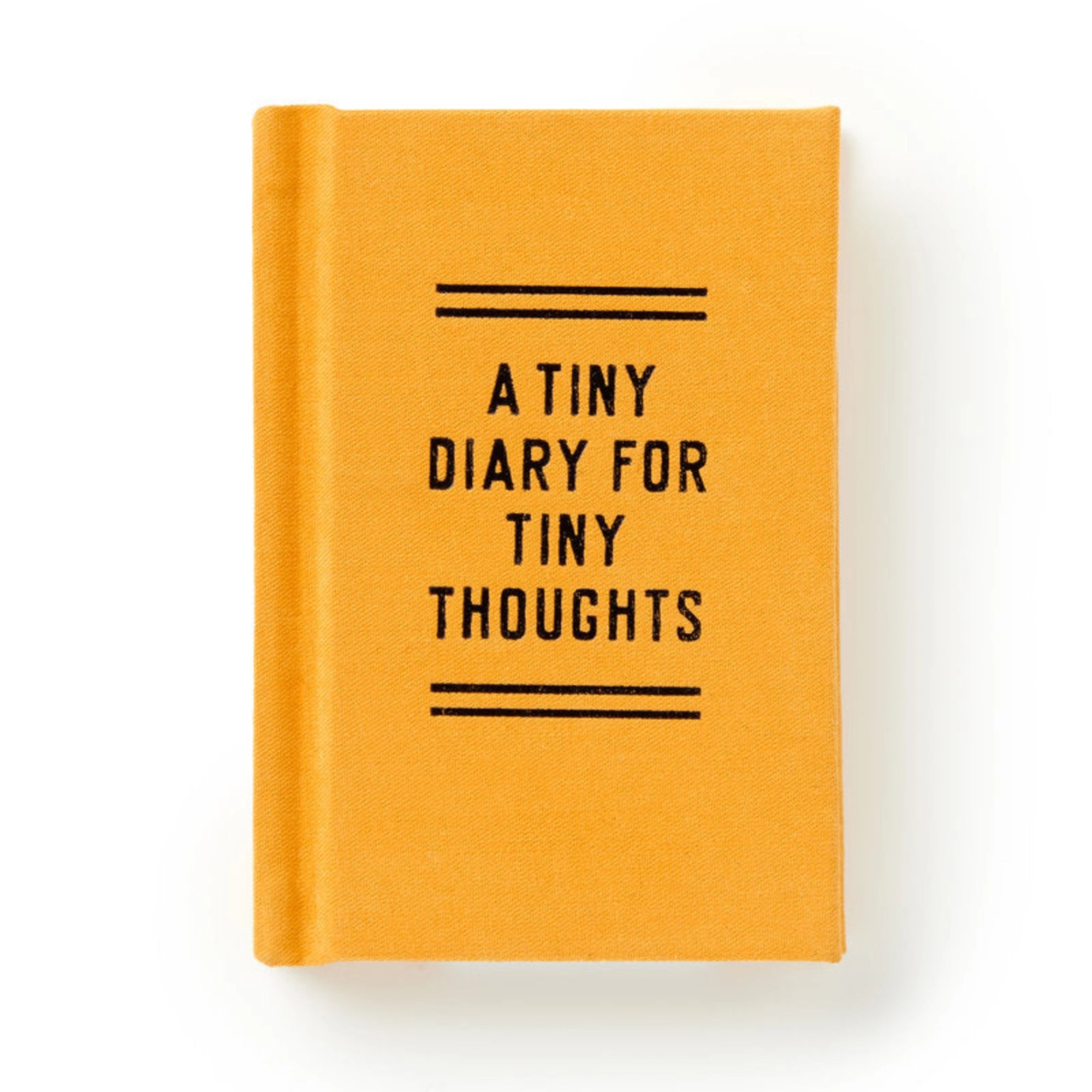 Tiny Diary For Tiny Thoughts Blank Journal Mini Notebook By Penny Black