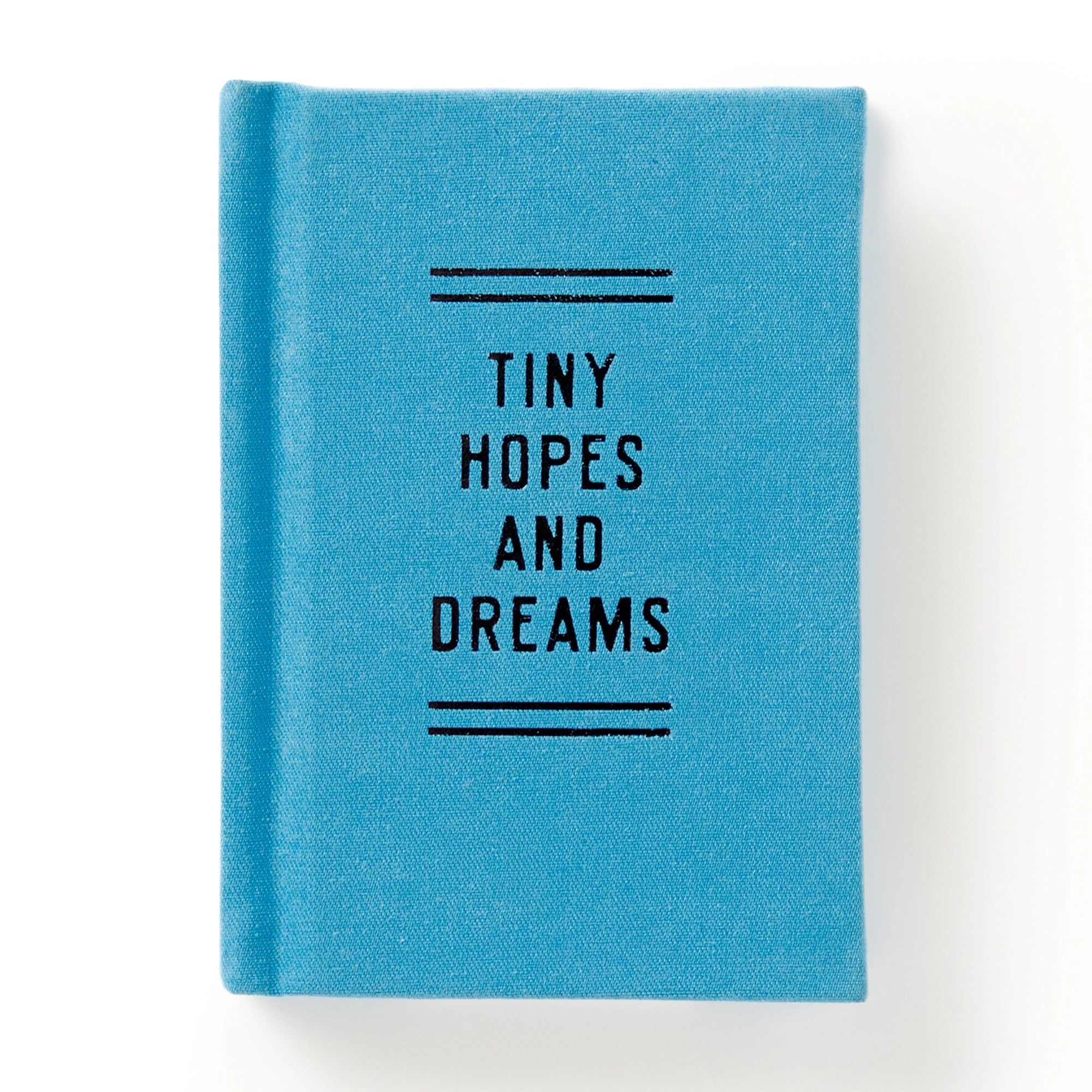 Tiny Hopes & Dreams Blank Journal Mini Notebook By Penny Black