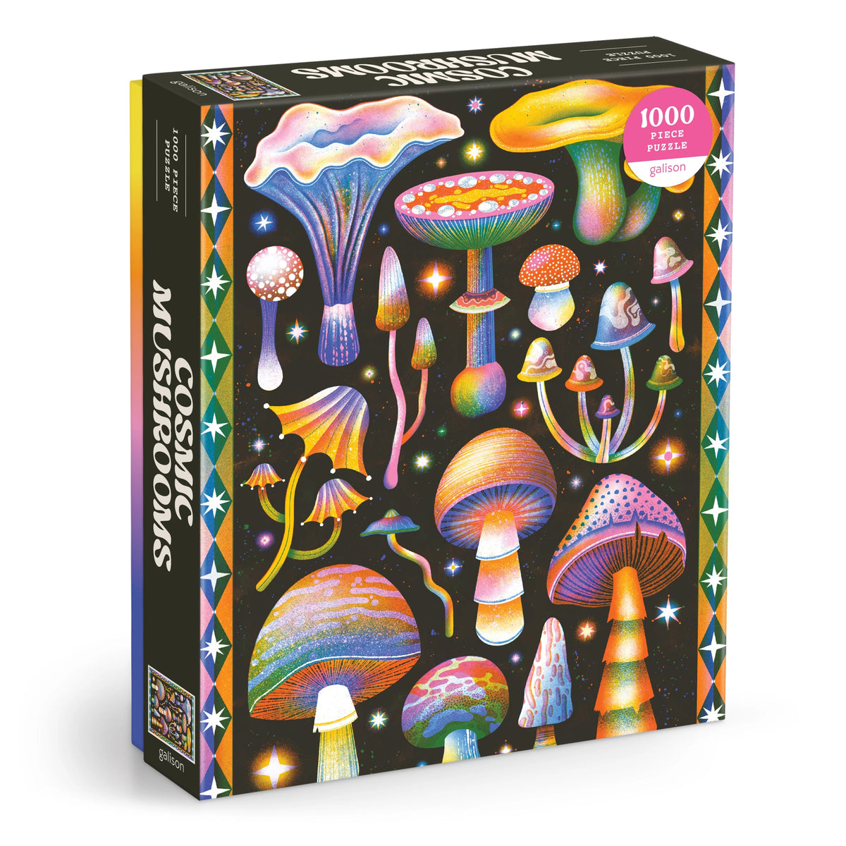 Cosmic Mushrooms Jigsaw Puzzle 1000 Pcs By Penny Black
