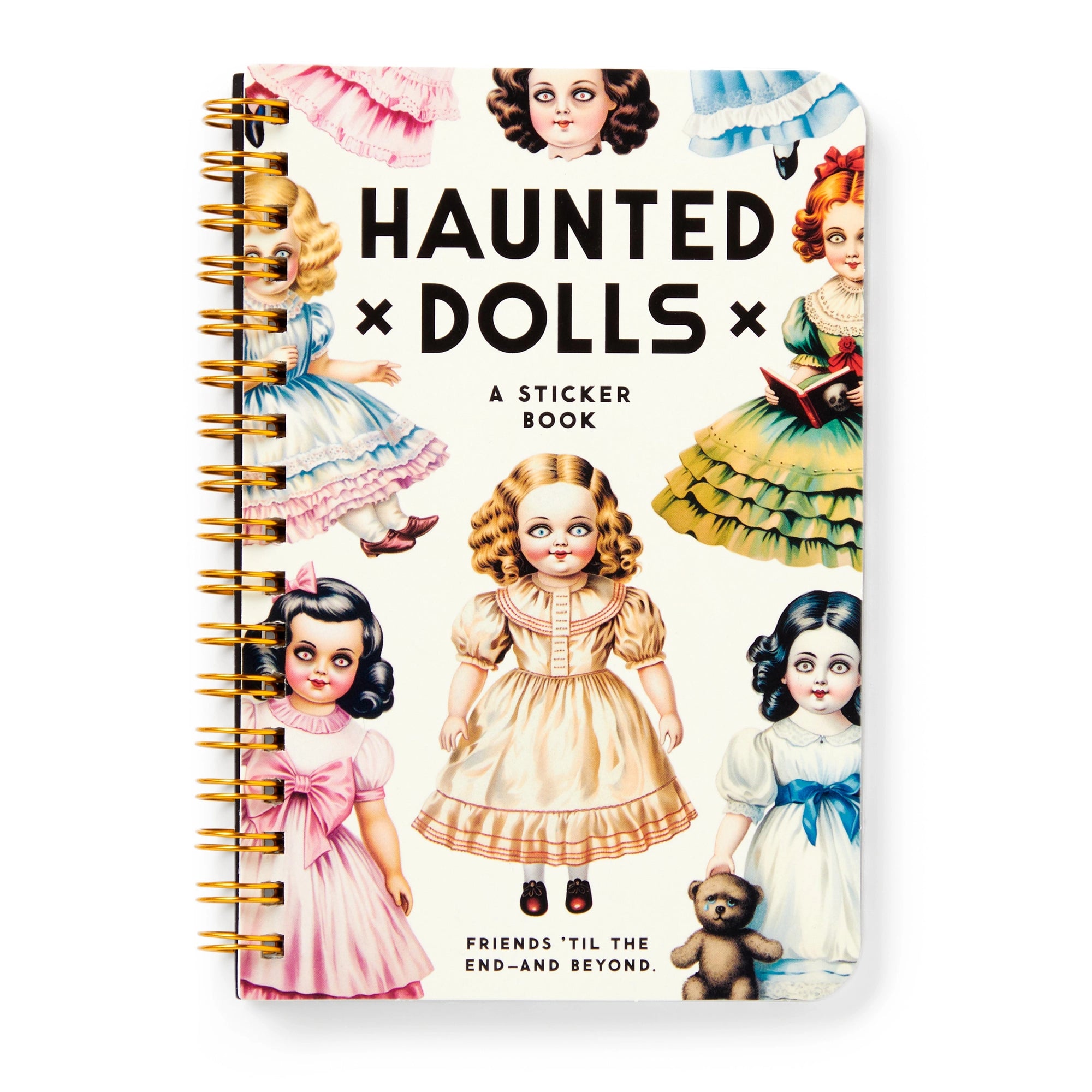 Haunted Dolls Sticker Book By Penny Black