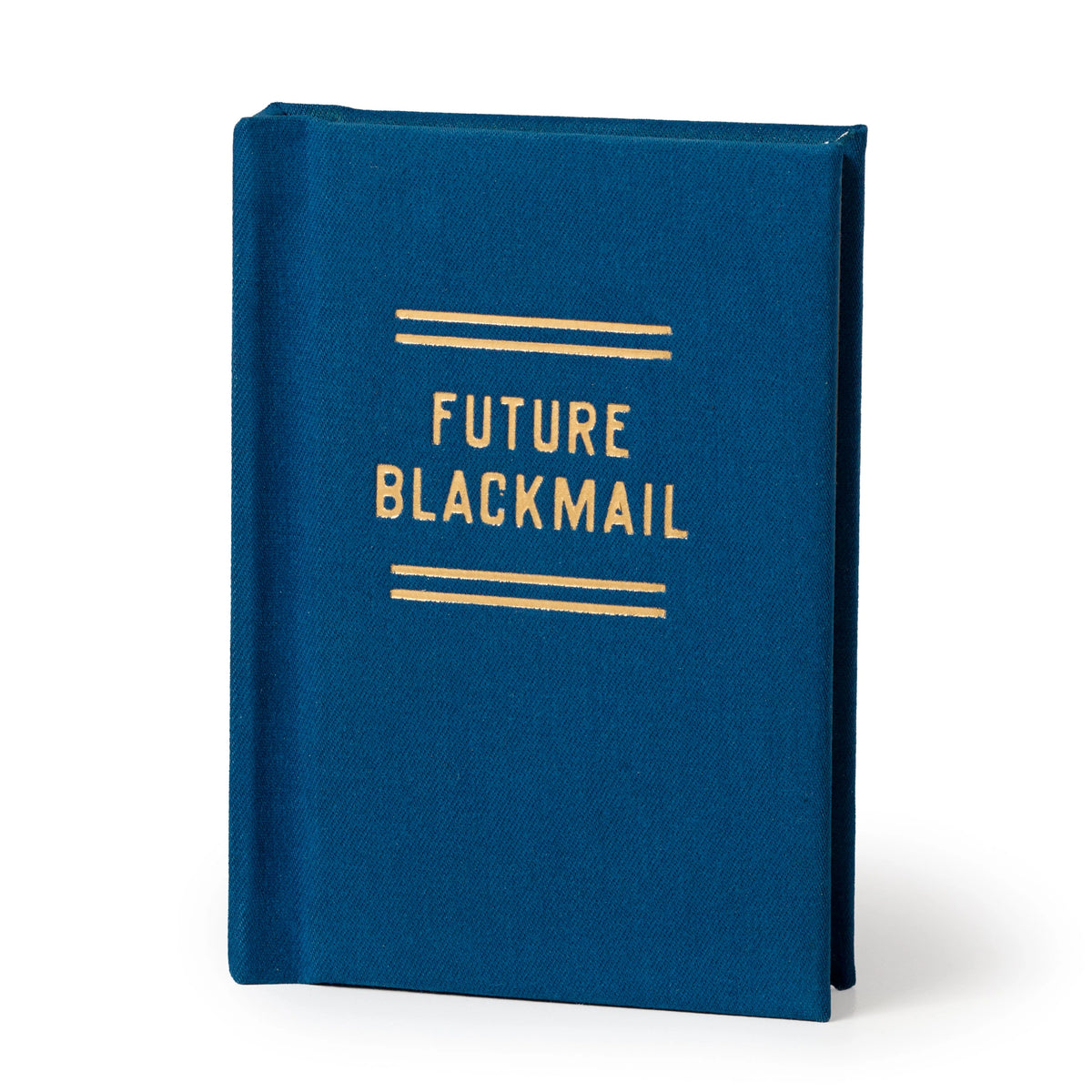 Future Blackmail Blank Journal Notebook By Penny Black