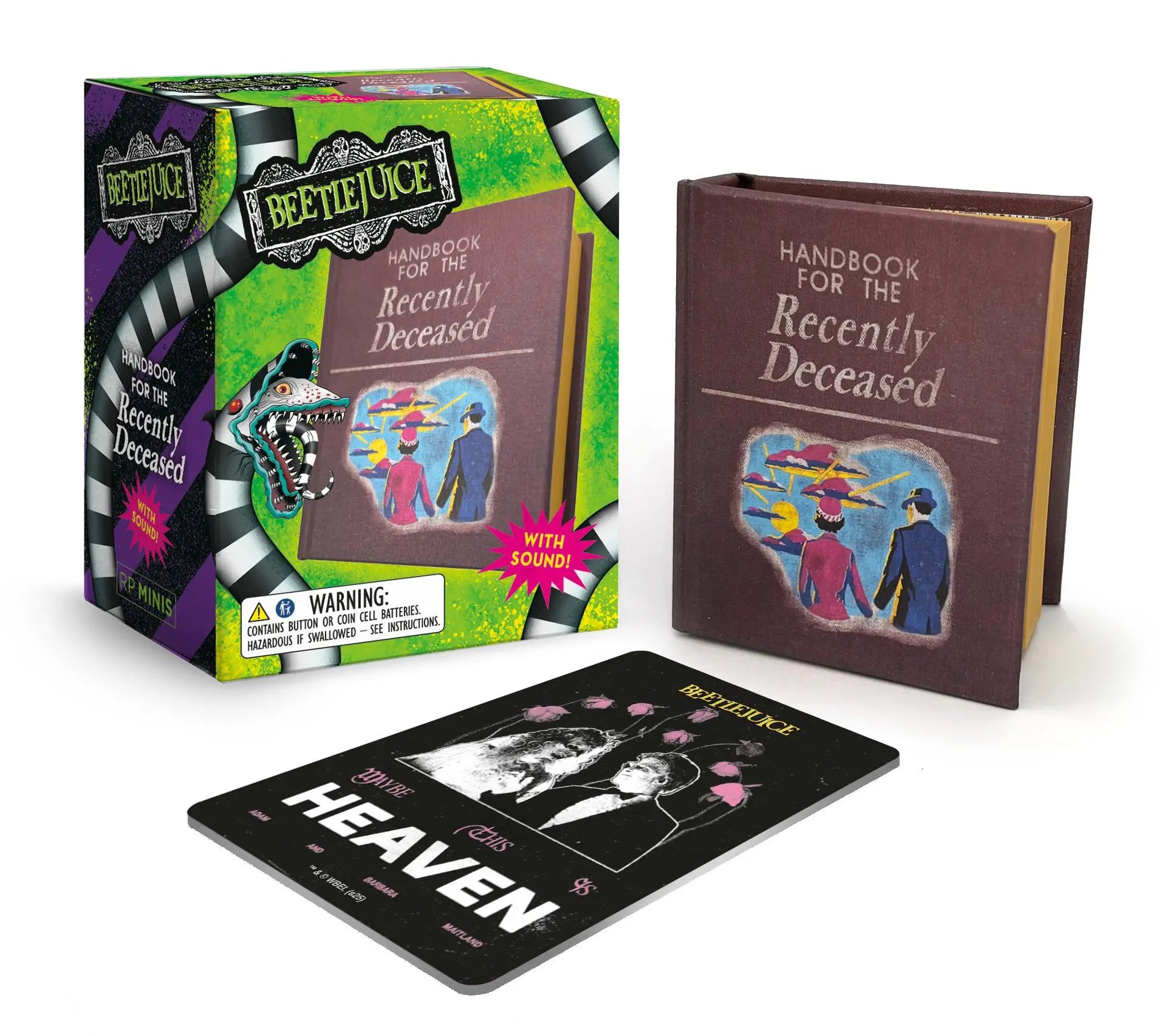 Beetlejuice Talking Handbook for the Deceased Mini Kit By Penny Black