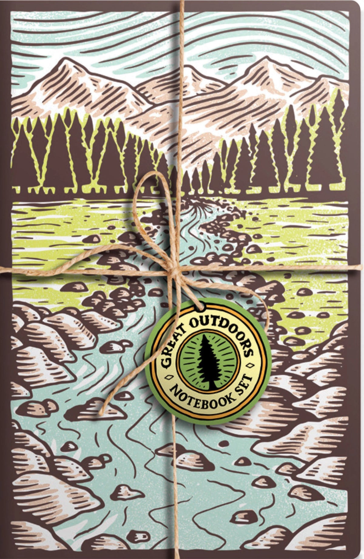 Great Outdoors Notebook Set Of 2 By Penny Black