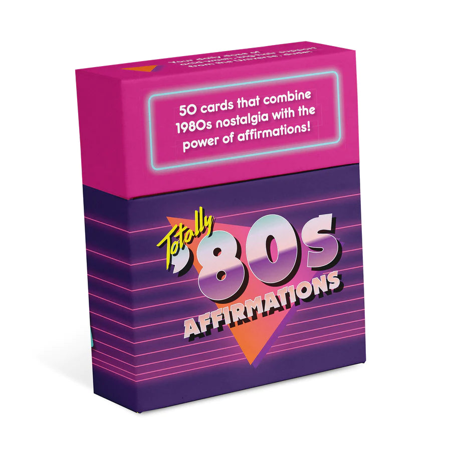 Totally 80s Affirmations Card Deck by penny black