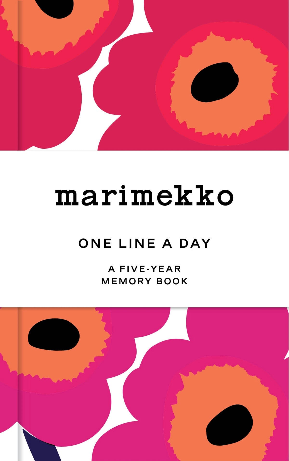 Marimekko Red Unikko One Line A Day Five Year Memory Journal By Penny Black