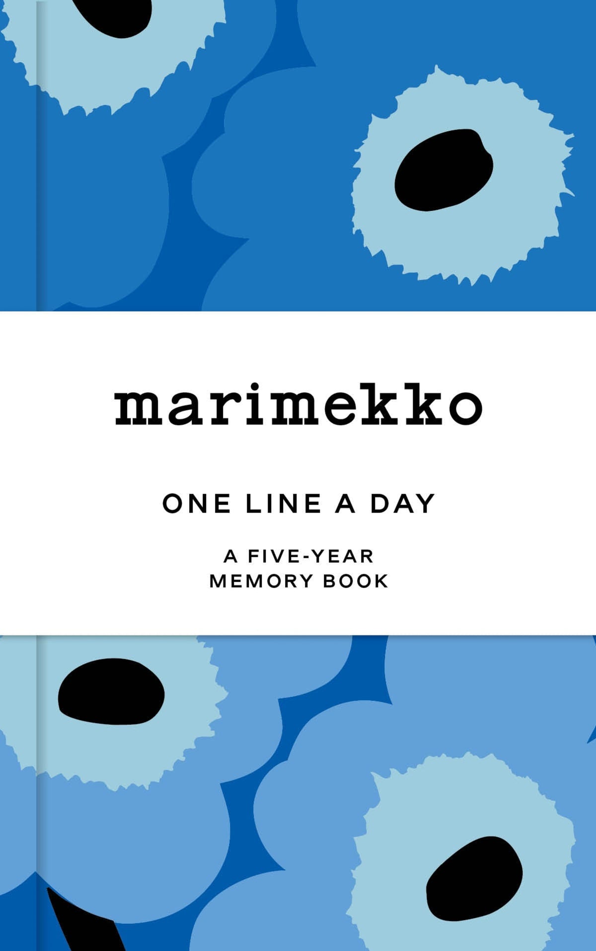 Marimekko Blue Unikko One Line A Day Five Year Memory Journal By Penny Black