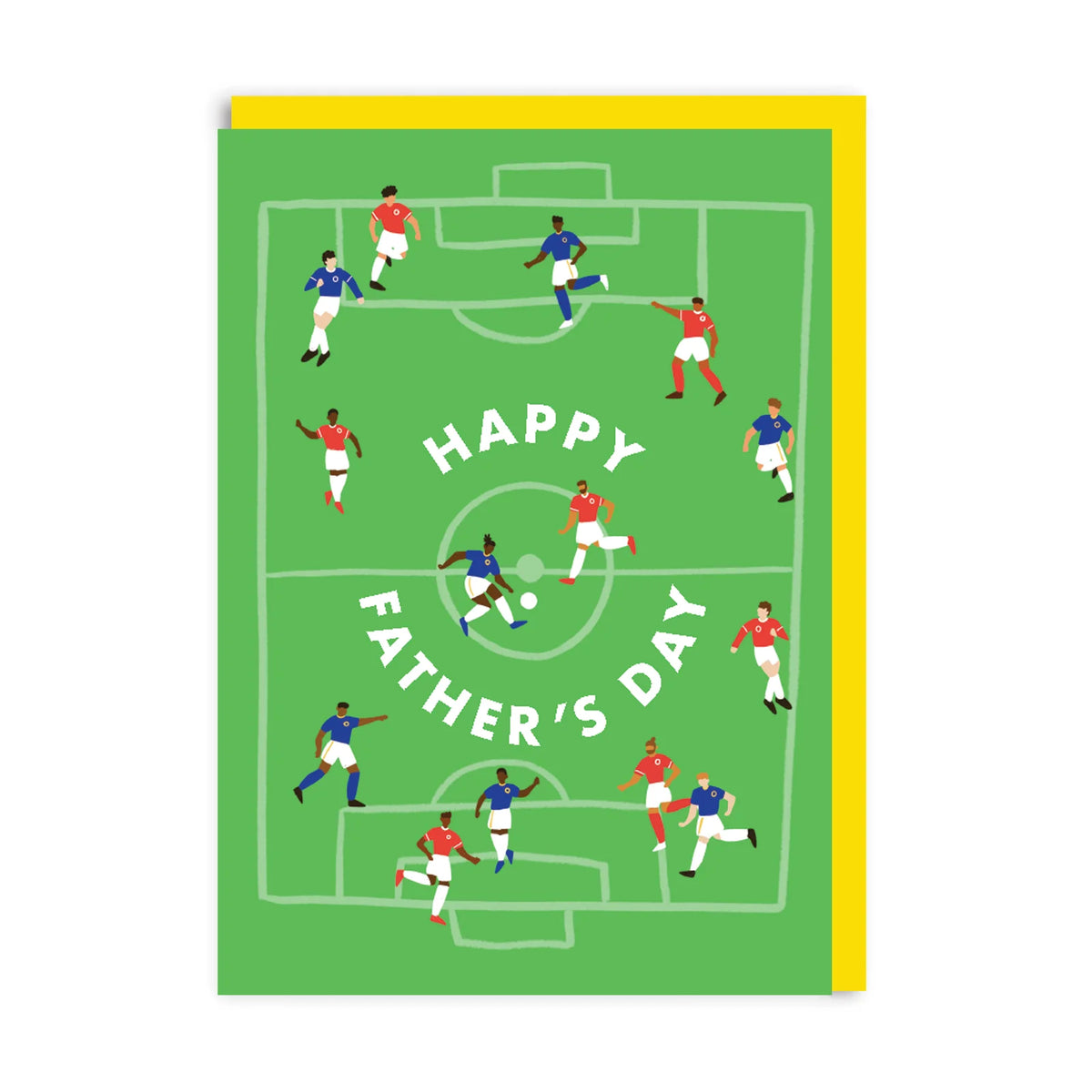 Football Match Father&#39;s Day Card