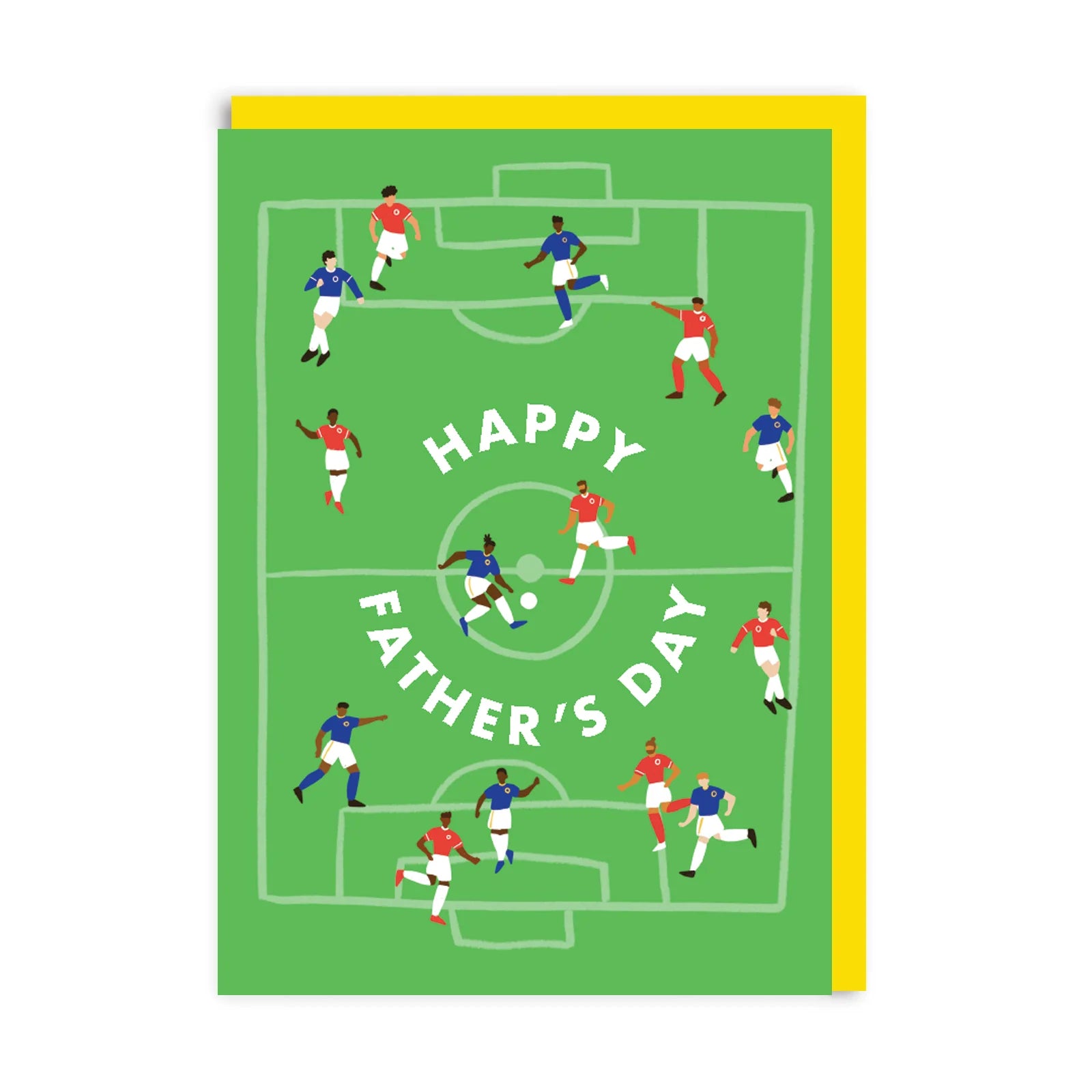 Football Match Father's Day Card by penny black