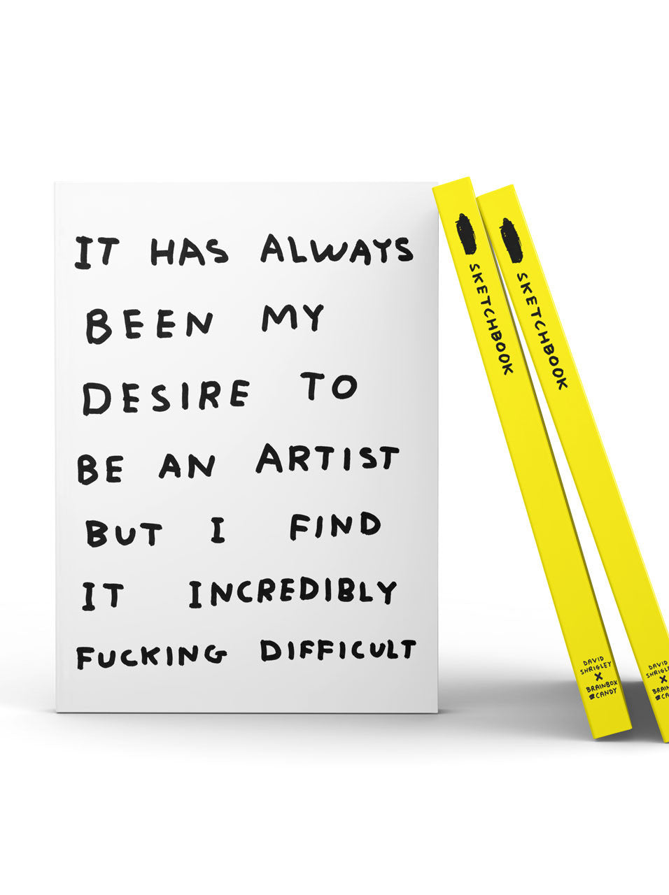 Be An Artist David Shrigley Art Sketchbook by penny black